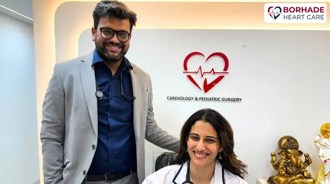Dr. Ajinkya Borhade & Dr. Apoorva Makan at Borhade Heart Care, Ravet