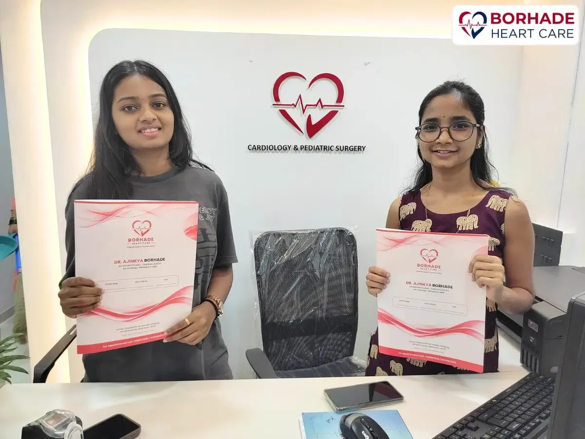 Insurance & Reception team at Borhade Heart Care, Ravet