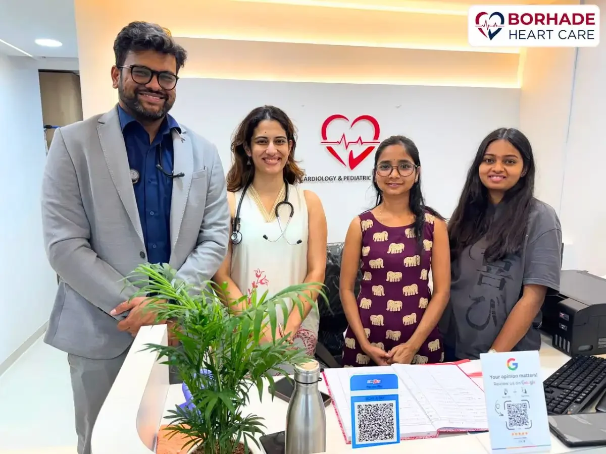 Doctors & staff at Borhade Heart Care, Ravet