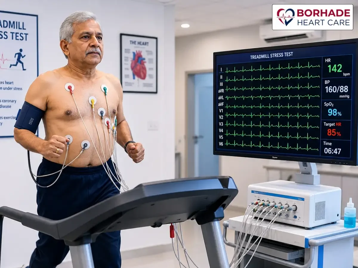 Old senior citizen running on treadmill.