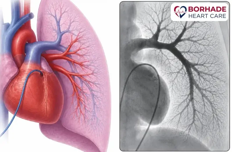 Pulmonary angiography in Pune by Dr. Ajinkya Borhade