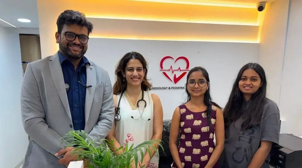 Doctors & Staff team at Borhade Heart Care, Ravet.